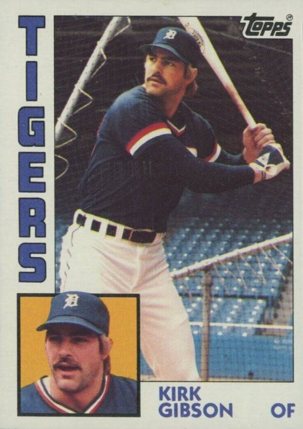1984 Topps Kirk Gibson #65 Baseball Card