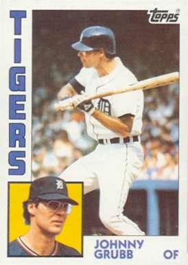 1984 Topps Johnny Grubb #42 Baseball Card