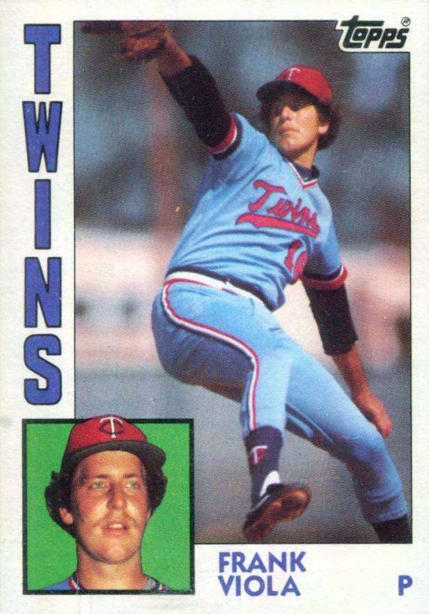 1984 Topps Frank Viola #28 Baseball Card