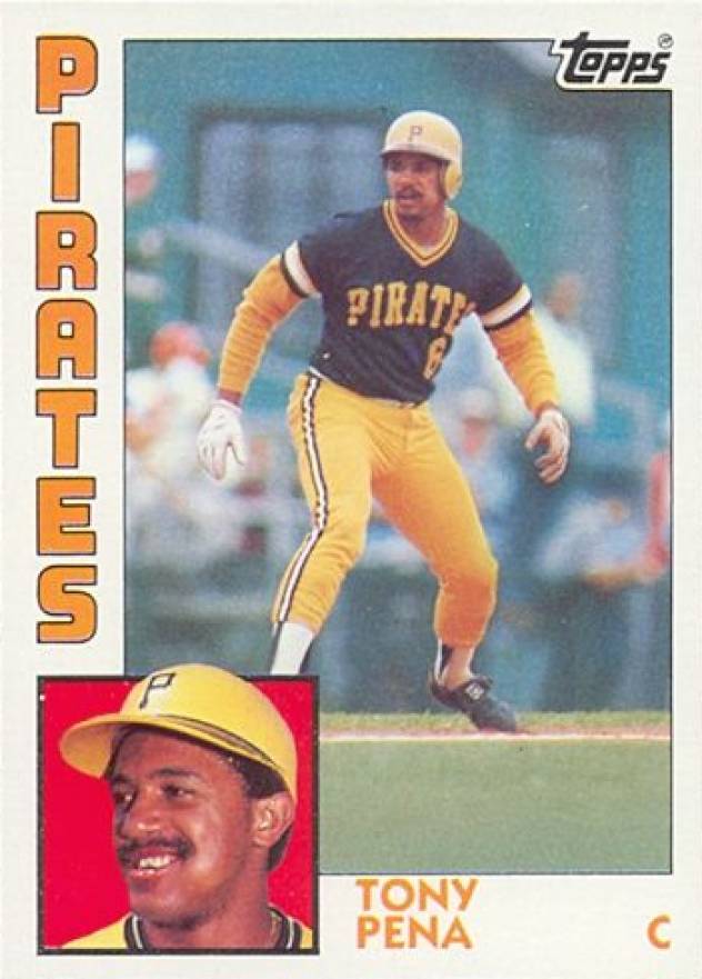 1984 Topps Tony Pena #645 Baseball Card
