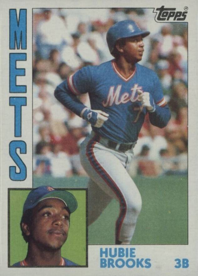 1984 Topps Hubie Brooks #368 Baseball Card