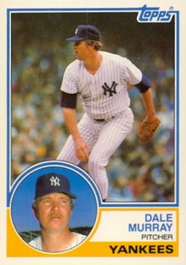 1983 Topps Traded Dale Murray #79T Baseball Card
