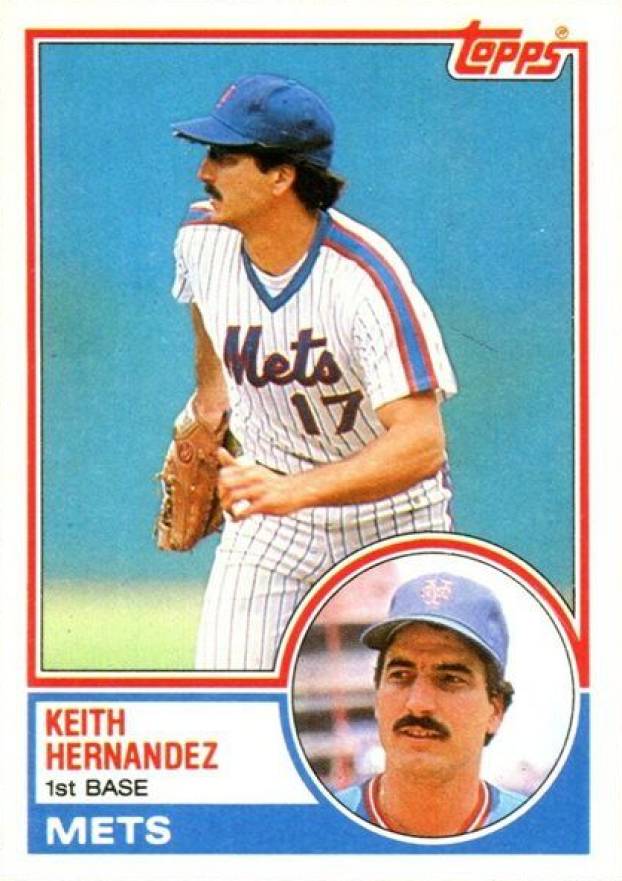 1983 Topps Traded Keith Hernandez #43T Baseball Card