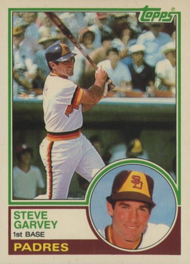 1983 Topps Traded Steve Garvey #37T Baseball Card