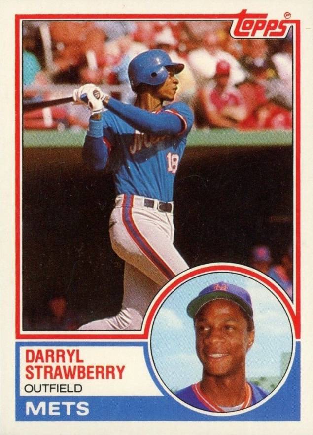 1983 Topps Traded Darryl Strawberry #108T Baseball Card