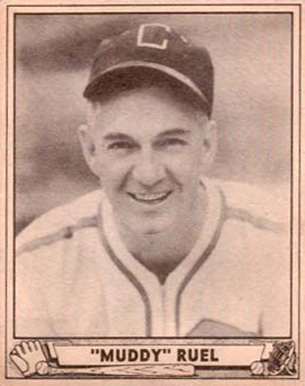 1940 Play Ball "Muddy" Ruel #127 Baseball Card