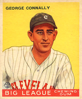 1933 Goudey George Connally #27 Baseball Card