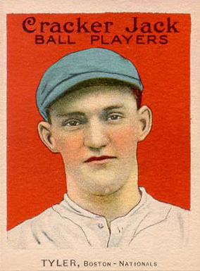 1915 Cracker Jack TYLER, Boston-Nationals #146 Baseball Card