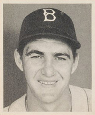 1948 Bowman Rex Barney #41 Baseball Card