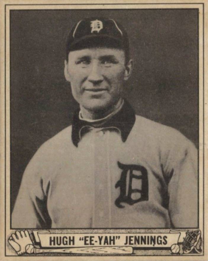 1940 Play Ball Hugh "Ee-Yah" Jennings #223 Baseball Card