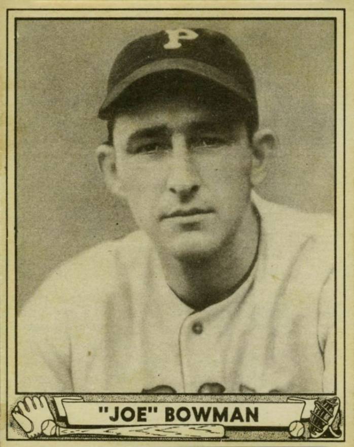 1940 Play Ball Joe Bowman #162 Baseball Card