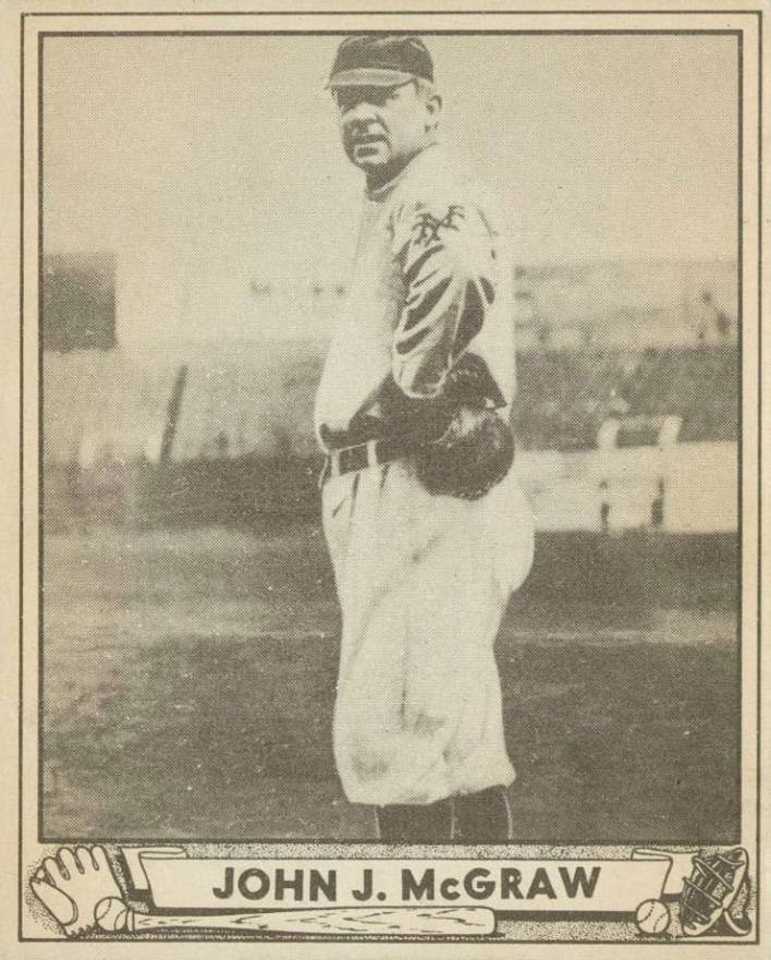 1940 Play Ball John J. McGraw #235 Baseball Card