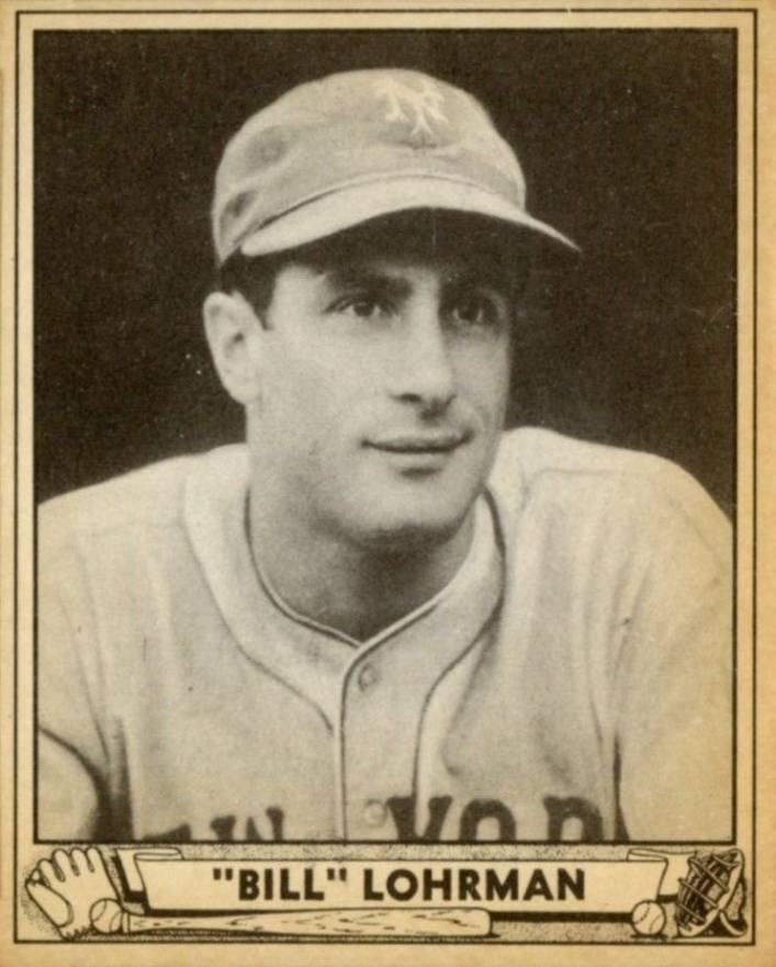 1940 Play Ball "Bill" Lohrman #210 Baseball Card