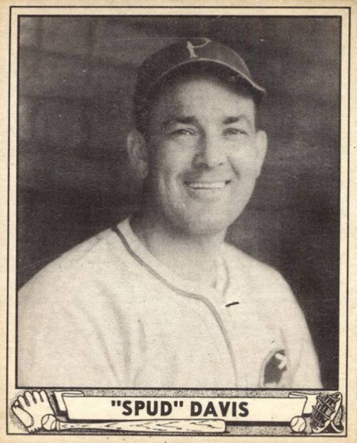 1940 Play Ball "Spud" Davis #163 Baseball Card