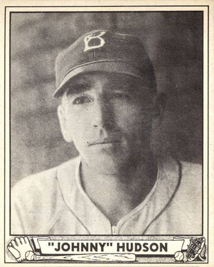 1940 Play Ball "Johnny" Hudson #147 Baseball Card