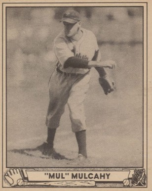 1940 Play Ball "Mul" Mulcahy #95 Baseball Card