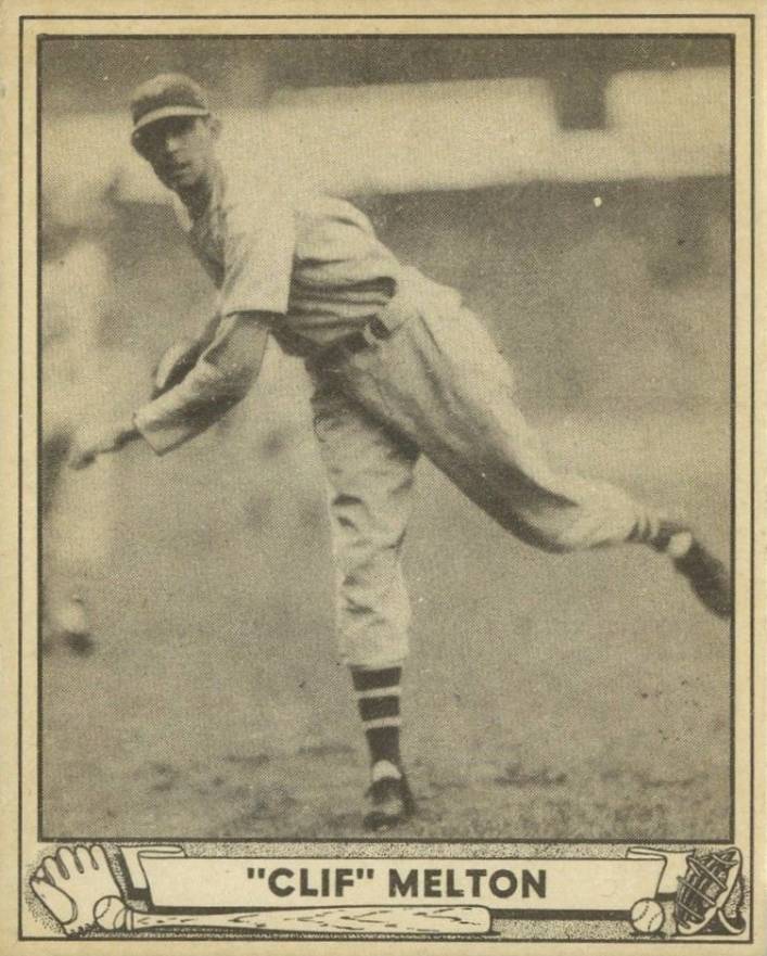 1940 Play Ball "Clif" Melton #83 Baseball Card