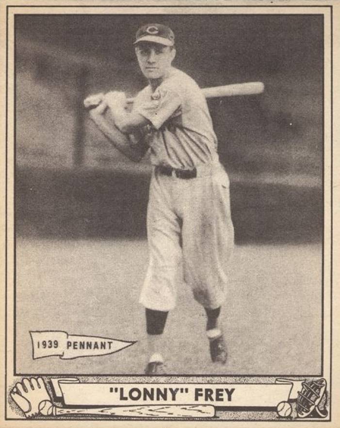 1940 Play Ball "Lonny" Frey #76 Baseball Card