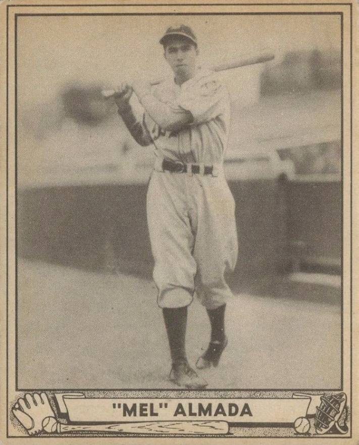 1940 Play Ball Melo Almada #71 Baseball Card