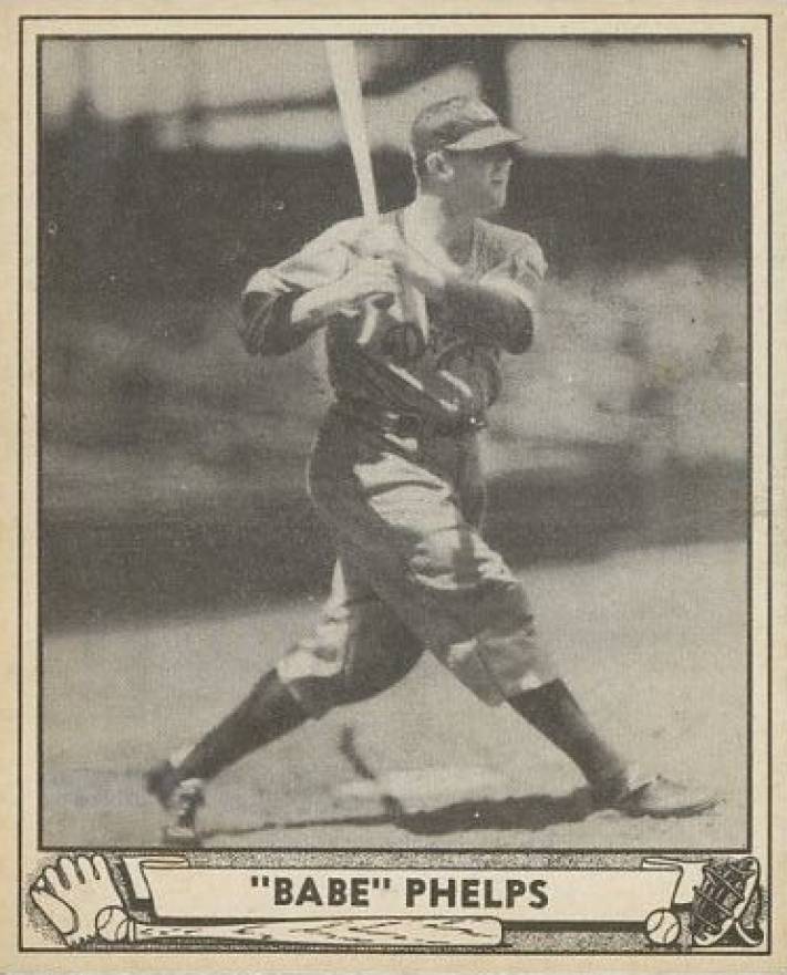 1940 Play Ball "Babe" Phelps #66 Baseball Card