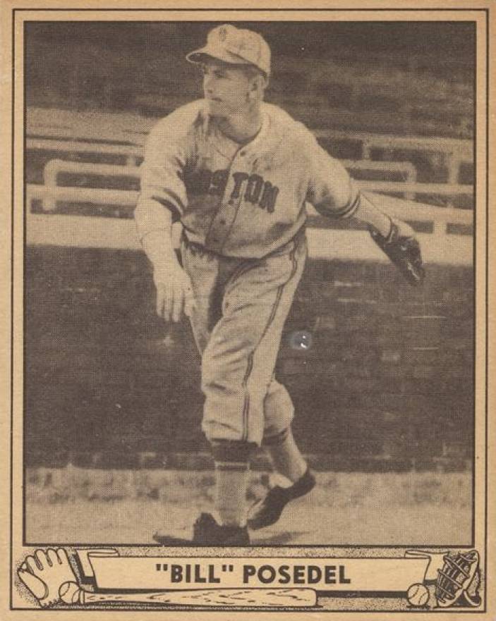 1940 Play Ball "Bill" Posedel #58 Baseball Card
