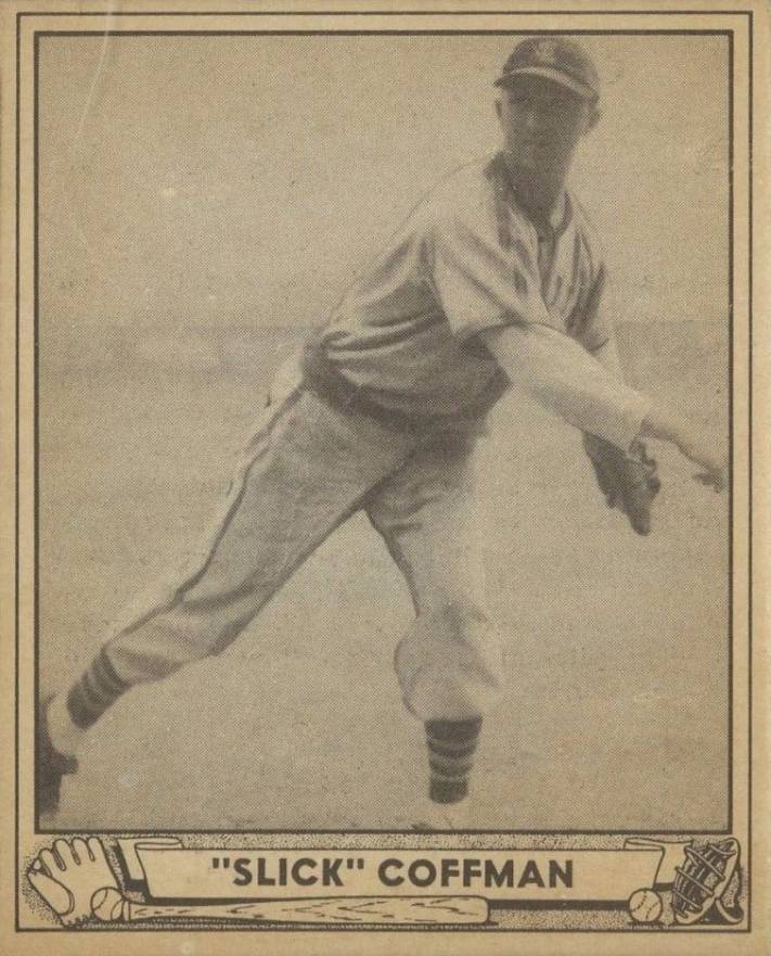 1940 Play Ball "Slick" Coffman #55 Baseball Card