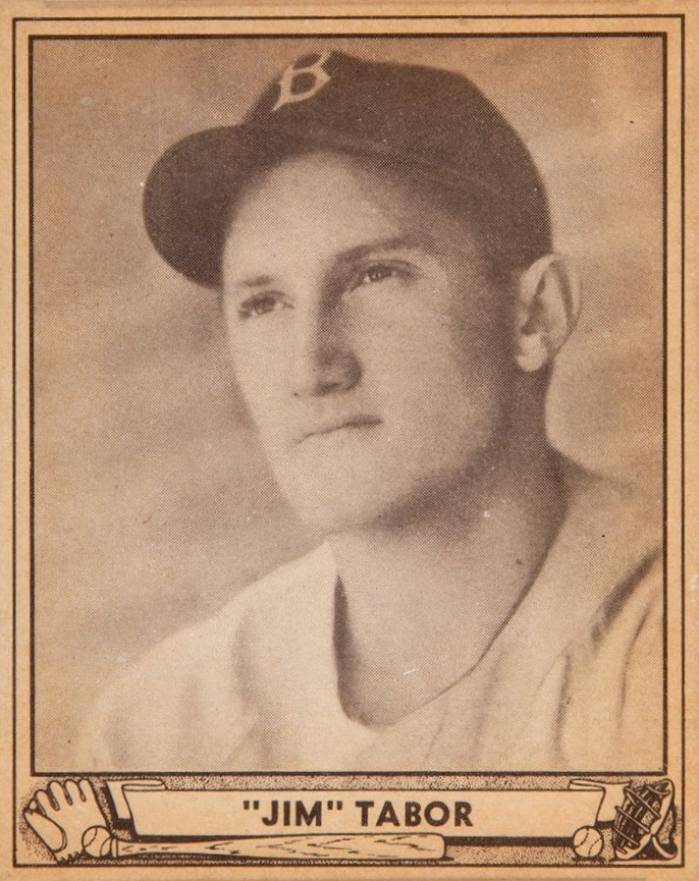 1940 Play Ball "Jim" Tabor #36 Baseball Card