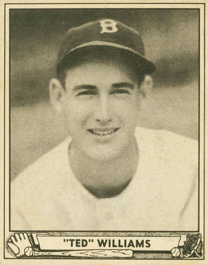 1940 Play Ball "Ted" Williams #27 Baseball Card