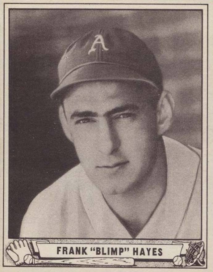 1940 Play Ball Frank "Blimp" Hayes #24 Baseball Card