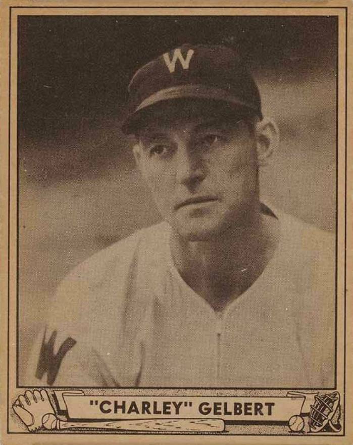 1940 Play Ball "Charley" Gelbert #18 Baseball Card