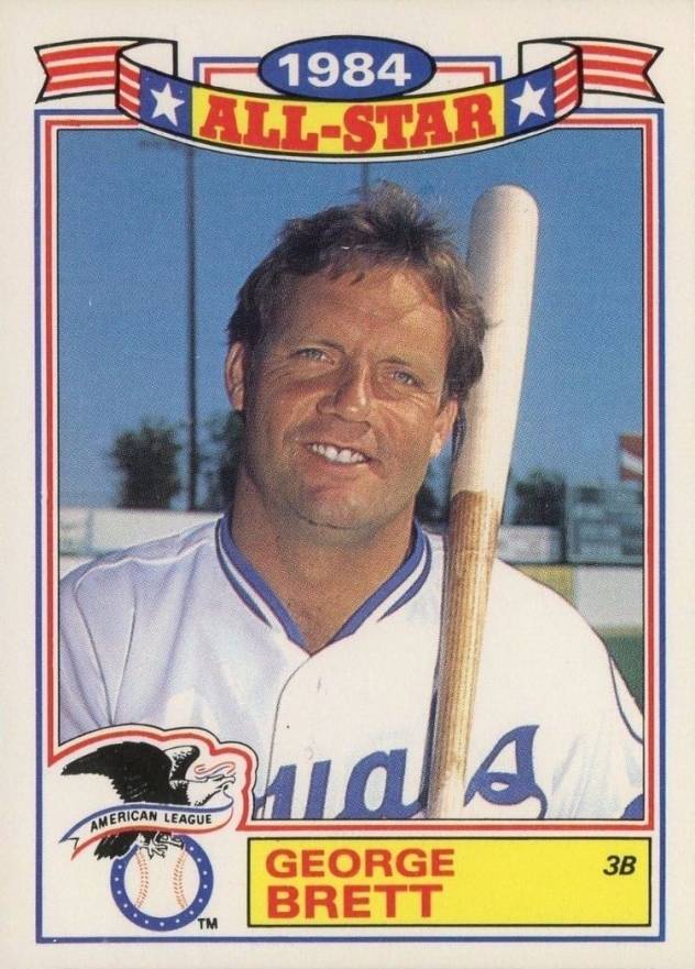 1985 Topps All-Star Glossy Set of 22 George Brett #15 Baseball Card