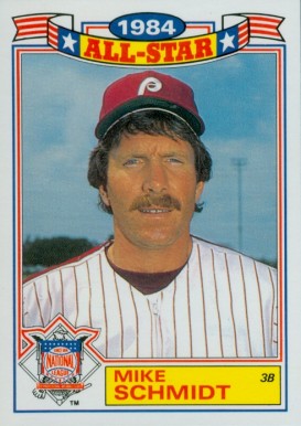 1985 Topps All-Star Glossy Set of 22 Mike Schmidt #4 Baseball Card