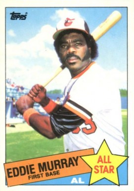 1985 Topps Tiffany Eddie Murray #701 Baseball Card