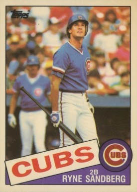 1985 Topps Tiffany Ryne Sandberg #460 Baseball Card