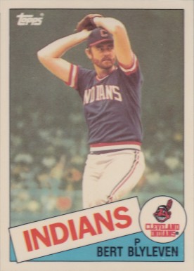 1985 Topps Tiffany Bert Blyleven #355 Baseball Card