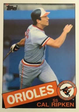 1985 Topps Tiffany Cal Ripken Jr. #30 Baseball Card
