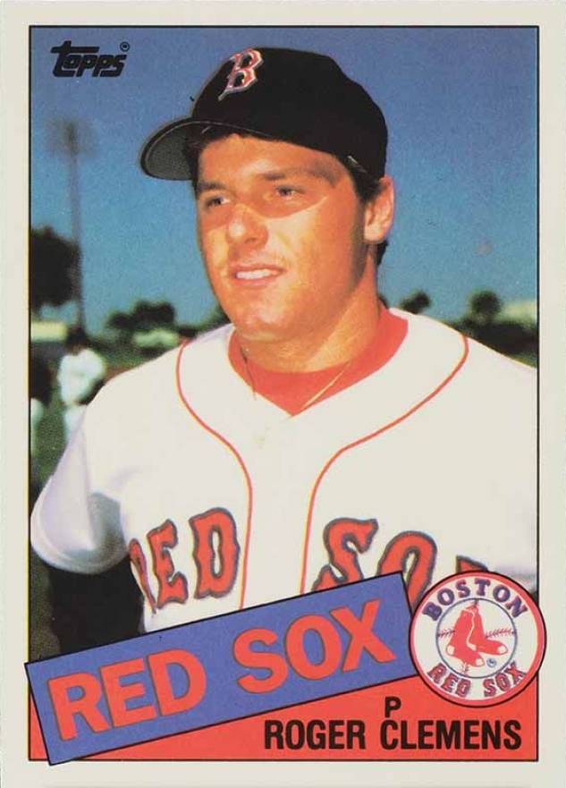 1985 Topps Tiffany Roger Clemens #181 Baseball Card
