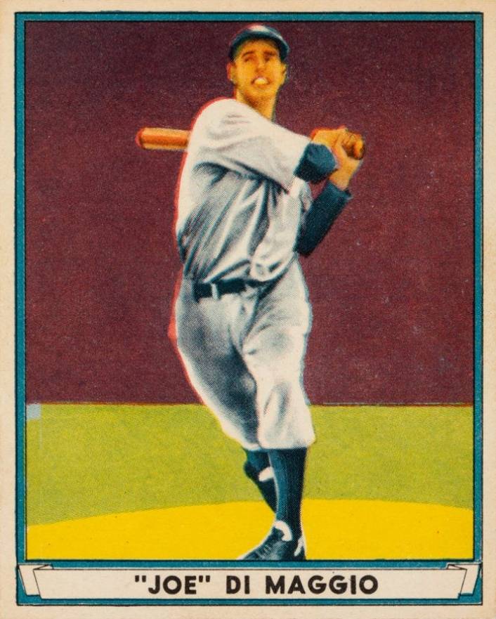 1941 Play Ball "Joe" DI Maggio #71 Baseball Card
