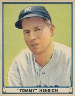 1941 Play Ball "Tommy" Henrich #39 Baseball Card