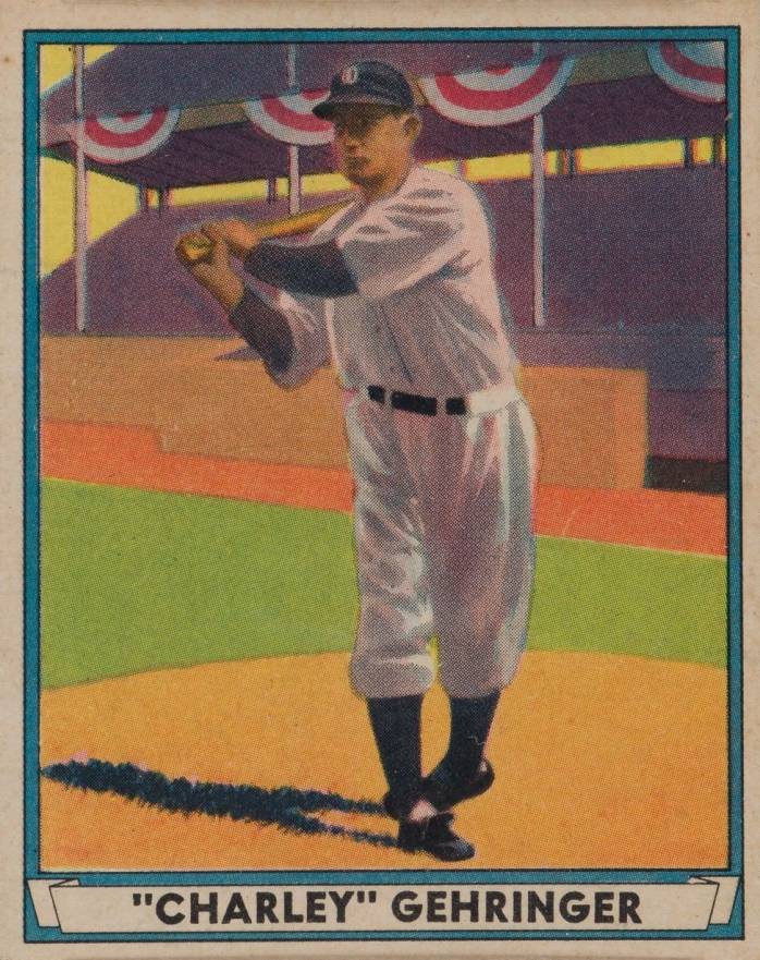 1941 Play Ball "Charley" Gehringer #19 Baseball Card