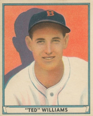 1941 Play Ball Ted Williams #14 Baseball Card