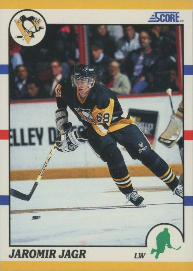 1990 Score Rookie/Traded Jaromir Jagr #70T Hockey Card