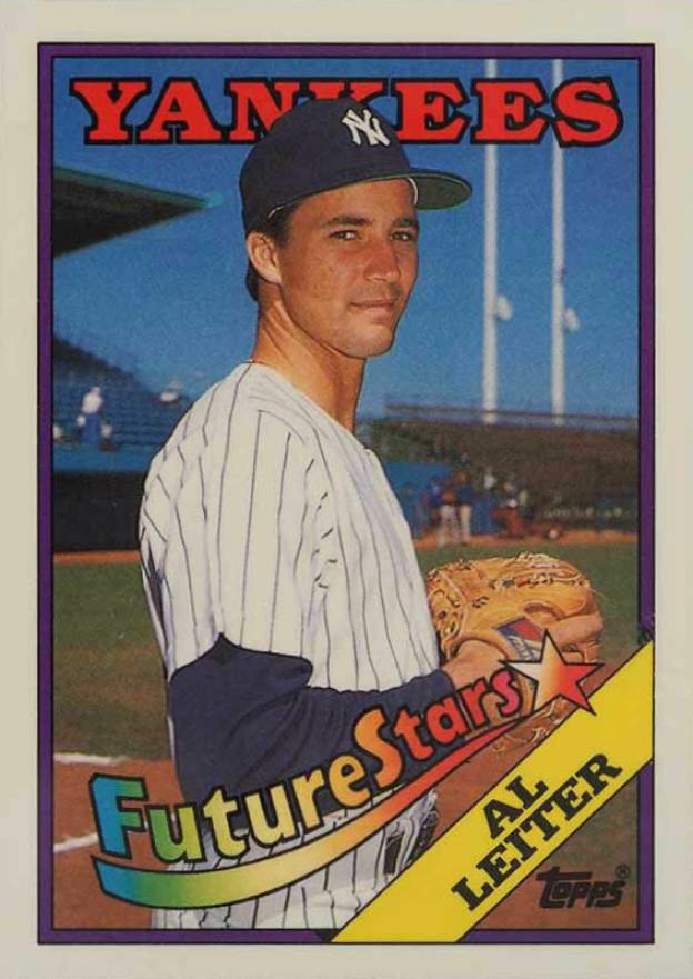 1988 Topps Tiffany Al Leiter #18 Baseball Card
