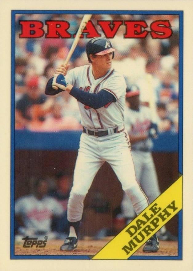 1988 Topps Tiffany Dale Murphy #90 Baseball Card