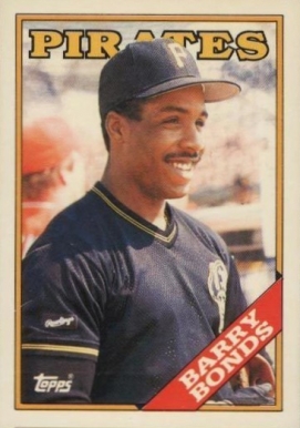 1988 Topps Tiffany Barry Bonds #450 Baseball Card