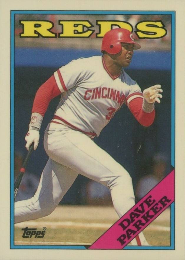 1988 Topps Tiffany Dave Parker #315 Baseball Card