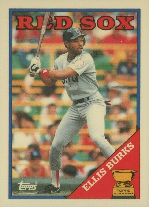 1988 Topps Tiffany Ellis Burks #269 Baseball Card