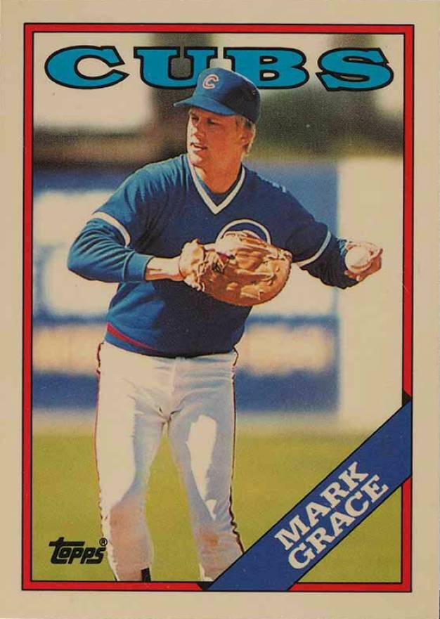 1988 Topps Tiffany Traded Mark Grace #42T Baseball Card