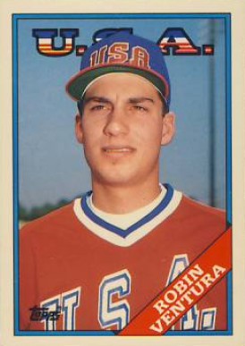 1988 Topps Tiffany Traded Robin Ventura #124T Baseball Card