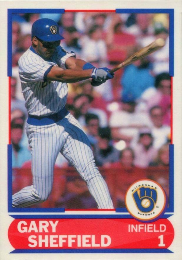 1989 Score Young Superstar Series 1 Gary Sheffield #25 Baseball Card